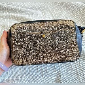 Madewell calf hair crossbody bag
